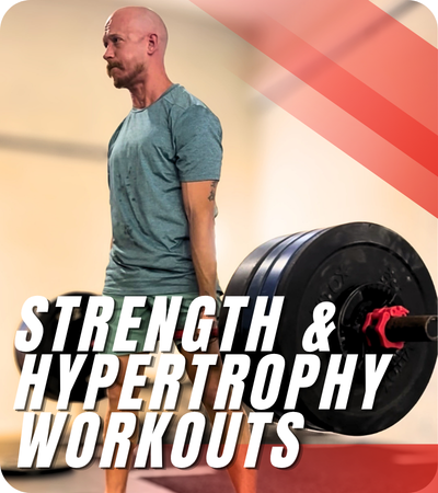The Strength & Hypertrophy workouts selector